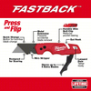 MILWAUKEE 48-22-1503 Folding Utility Knife: Bi-Metal, Metal, 2 Blades Included, Includes Pocket Clip