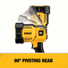 DEWALT Cordless Flashlight: 20V MAX, Bare Tool, 1,500 lm Max., 2 Modes, Hang Hook, Bare Tool