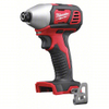 MILWAUKEE 2656-20 M18 18V 1/4 Inch Lithium Ion Hex Impact Driver with 1,500 Inch Pounds of Torque and LED Lighting Array (Battery Not Included, Power Tool Only)