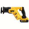 DEWALT DCS387P1 Reciprocating Saw Kit: 1 1/8 in Stroke Lg, 2,900 Max. Strokes per Minute, Straight, Compact Tool