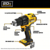 DEWALT DCD793D1 20-volt Max 1/2-in Keyless Brushless Cordless Drill 1 -Batteries Included (Soft Bag Included)