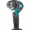 MAKITA Drill: 18V DC, Compact, 1/2 in Chuck, 1,900 RPM Max., 480 In-lb Max Torque, (1) Bare Tool