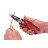 MILWAUKEE 48-22-3079 Wire Stripper: 18 AWG to 8 AWG, 7 3/4 in Overall Lg, Rounded Edge Blade, Screw Shear, Steel