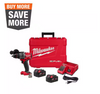 M18 FUEL 18V Lithium-Ion Brushless Cordless 1/2 in. Hammer Drill Driver Kit with Two 5.0 Ah Batteries and Hard Case