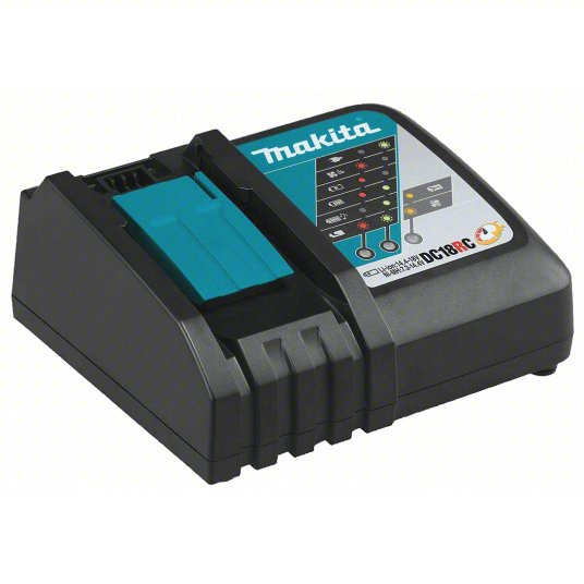 MAKITA DC18RC Single-Port Charging, For 18V, Li-ion/Ni-MH, 6 Ah Charged in 1-Hour, Rapid