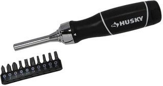 HUSKY 236360100 Ratcheting Screwdriver Set (10-Piece)