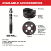 MILWAUKEE 2677-23 Knockout Tool Kit: 18V DC, 4 in Punching Capacity (Steel), For 14 Ga Max. Steel Thick