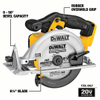 Circular Saw: 6 1/2 in Blade Dia., Left, 2 1/4 in Max. Cutting Dp @ 0 Deg., 0° Bevel Angle - Min