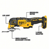 DEWALT DCS356B 20V MAX XR Cordless Brushless 3-Speed Oscillating Multi Tool (Tool Only)
