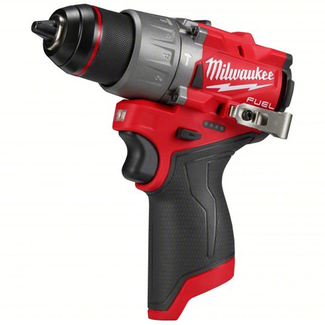 MILWAUKEE 3404-20 Cordless Hammer Drill: 12V, Compact Premium, 1/2 in Chuck, Keyless