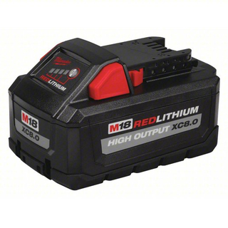 MILWAUKEE 48-11-1880 Battery: Milwaukee®, M18™ REDLITHIUM™, Li-ion, 1 Batteries Included, 8 Ah, HIGH OUTPUT™ XC