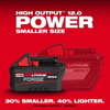 Battery Pack: Milwaukee®, M18™ REDLITHIUM™, Li-ion, 1 Batteries Included, 6 Ah, FORGE™ XC6.0