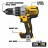 DEWALT Cordless Hammer Drill: 20V, Premium, 1/2 in Chuck, 1/2 in Concrete Capacity, (1) Bare Tool, 3
