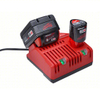 Battery Charger: Milwaukee, Multi-Port Simultaneous Charging, For 12V/18V, Li-ion, Std, 120V