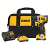 DEWALT DCD701F2 Drill Kit: 12V DC, Subcompact Premium, 3/8 in Chuck, 1,500 RPM Max., Brushless Motor, XTREME