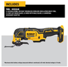 DEWALT DCS354B ATOMIC 20V MAX Cordless Brushless Oscillating Multi Tool (Tool Only)