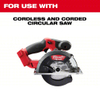  MILWAUKEE 48-40-4070 Circular Saw Blade: 5 3/8 in Blade Dia., 30 Teeth, 0.06 in Cut Wd, 20 mm Arbor Size