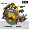 DEWALT DCS578B FLEXVOLT 60V MAX Cordless Brushless 7-1/4 in. Circular Saw with Brake (Tool Only)
