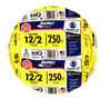 ROMEX 28828269 Southwire 250-ft 12 / 2 / Romex SIMpull Solid Indoor CU NM-B W/G Individual pack ( By-the-roll )
