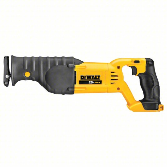 DEWALT DCS380B Reciprocating Saw: 1 1/8 in Stroke Lg, 3,000 Max. Strokes per Minute, Orbital, (1) Bare Tool, 20 V